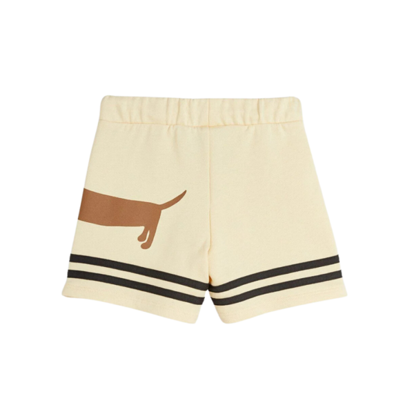 Mini Rodini Little Label Lovers Dog Stripes Details Sweatshorts Sweatpants Trousers Boys Girls