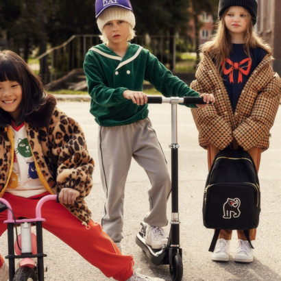 Mini Rodini Little Label Lovers Sunday Purple Trucker Cap Cool Kids Boys Girls