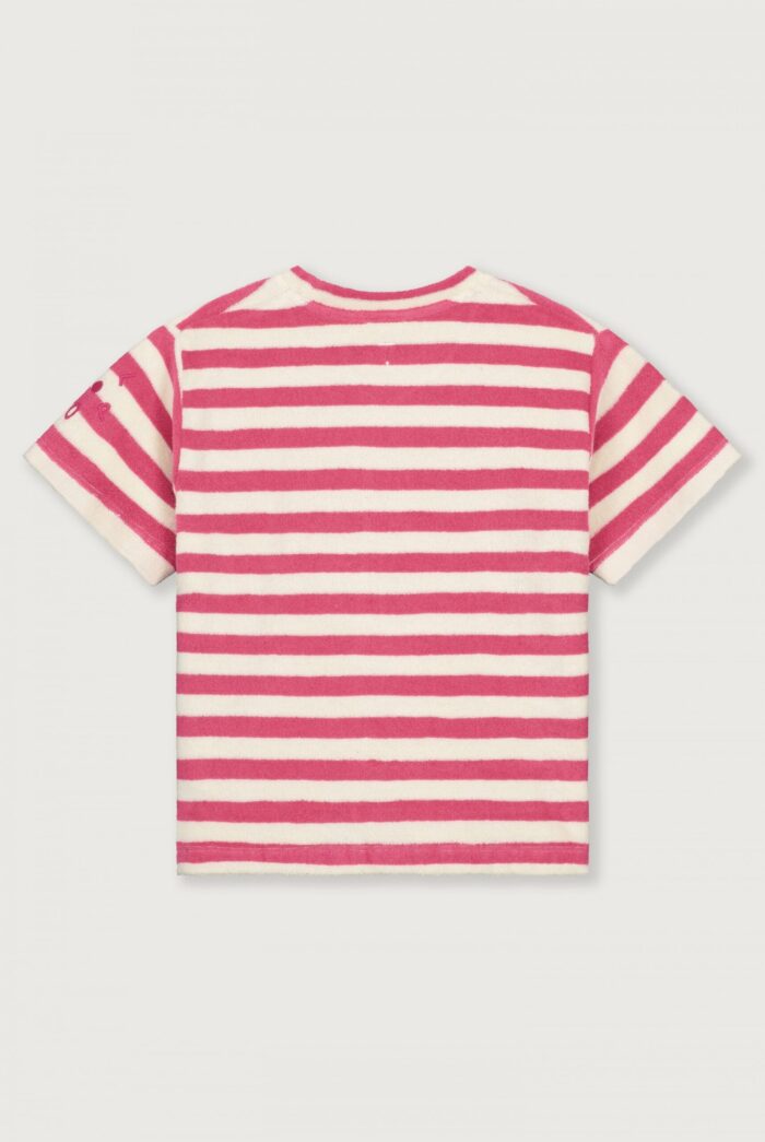 Gray Label Little Label Lovers POP Terry Oversized Tee GOTS Cherry Cream Kids