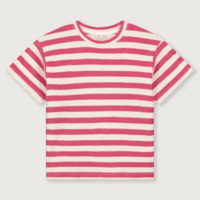 Gray Label Little Label Lovers POP Terry Oversized Tee GOTS Cherry Cream Kids