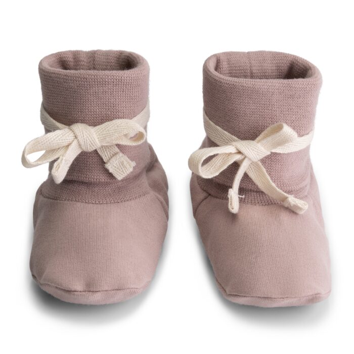 Gray Label – Baby Booties GOTS | berry