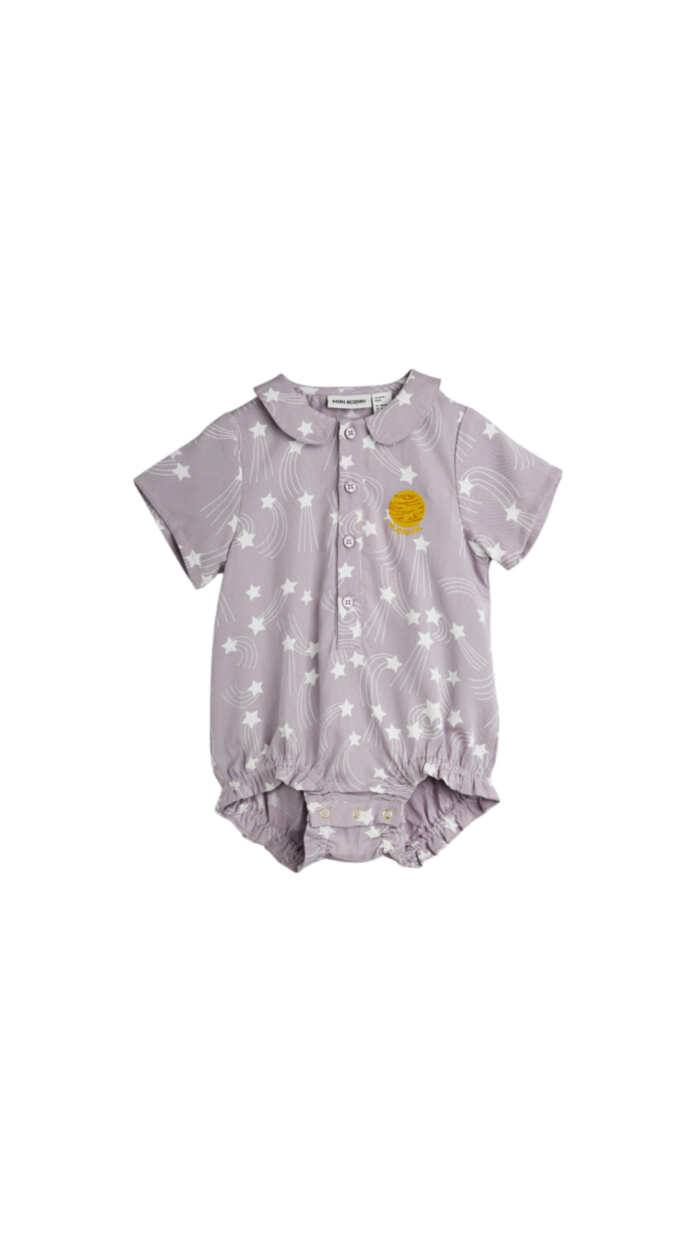 Mini Rodini – Starfall Woven Body | purple