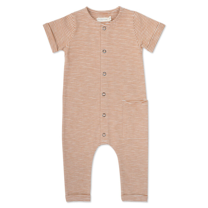 Phil & Phae – Pocket Jumpsuit SS Stripes | hazel