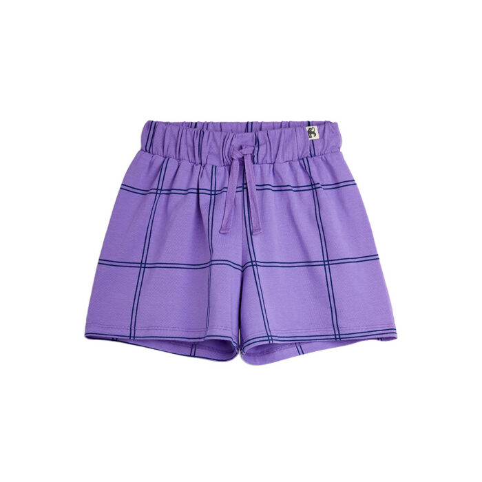 Mini Rodini – Check shorts | purple